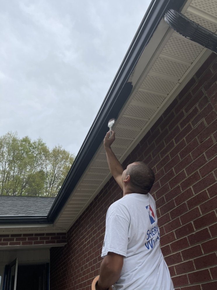 Painting Gutters